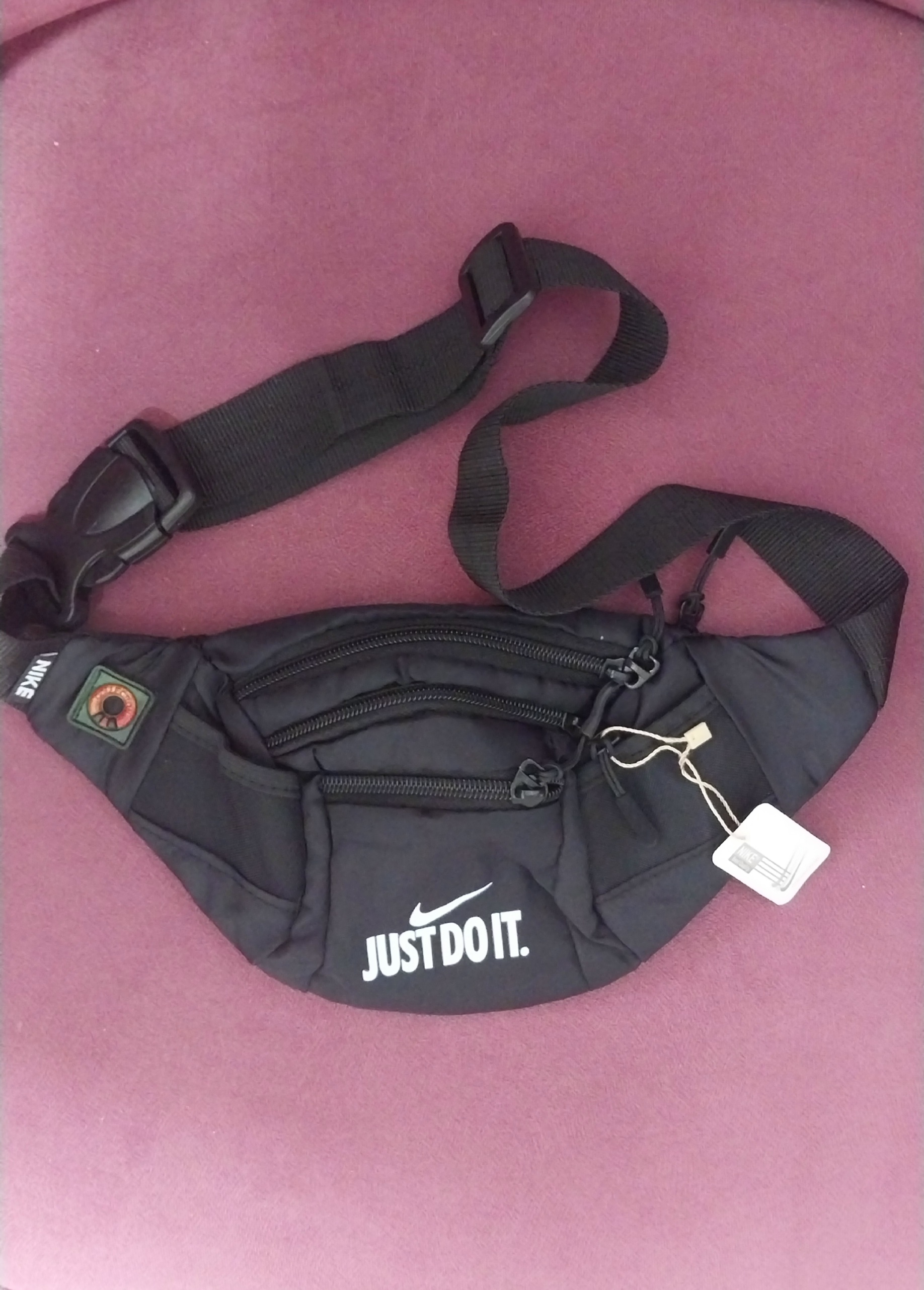 خرید کیف کمری مشکی مردانه