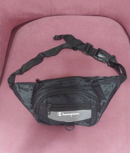 کیف کمری مردانه برزنت مشکی