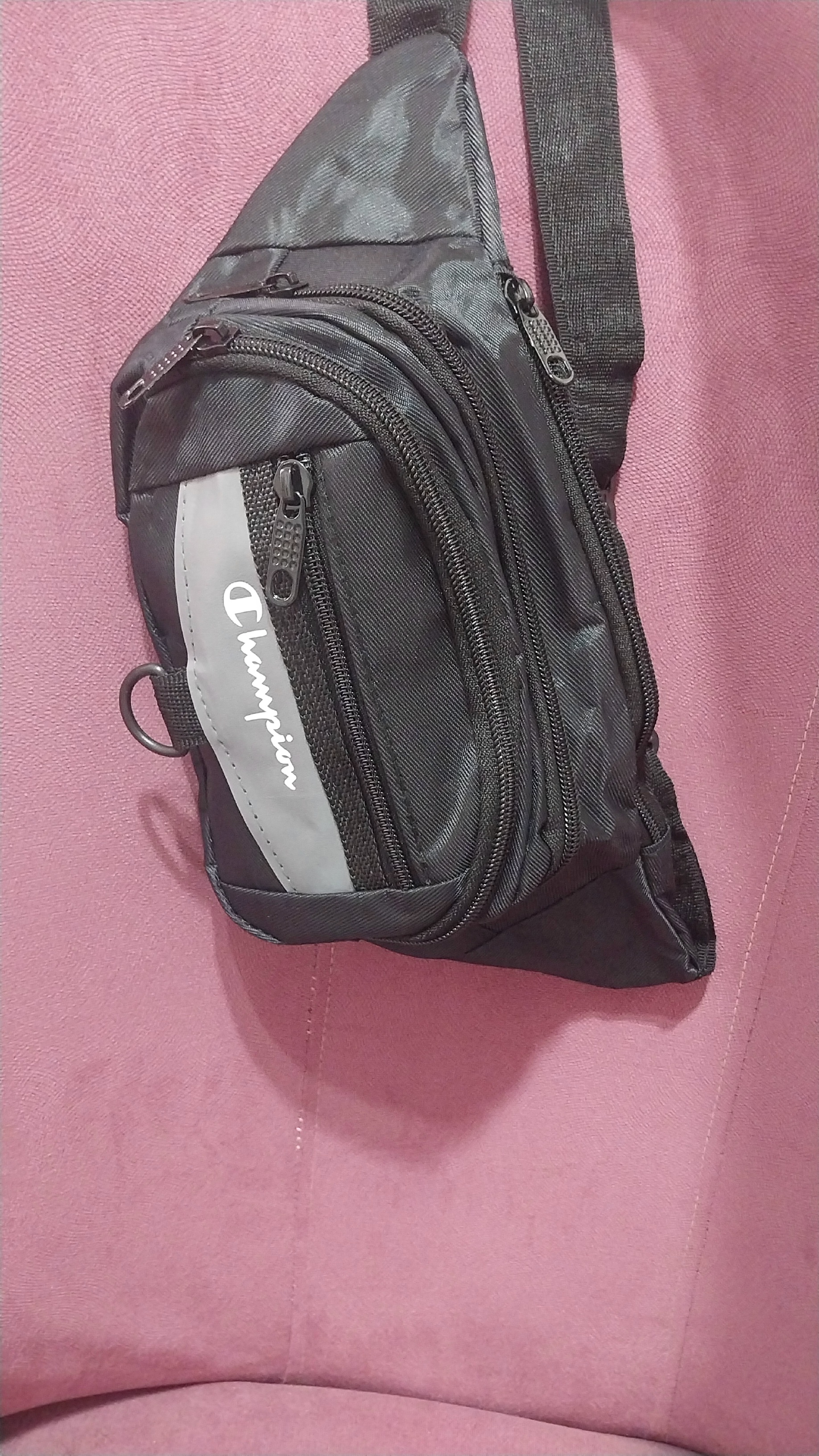 خریدکیف کمری مشکی برزنت