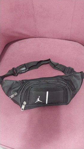 کیف کمری برزنت مشکی