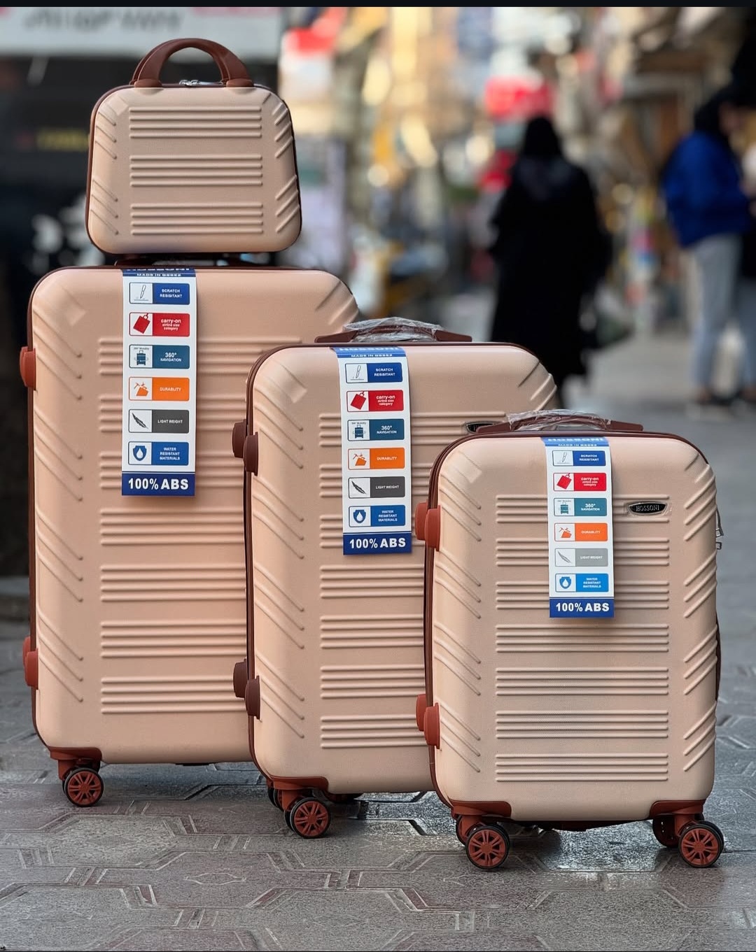 چمدان نشکن HOSSONI