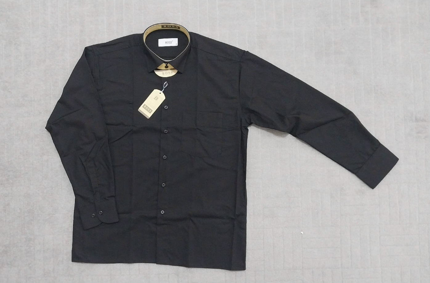 پیراهن مشکی تترون بروجرد