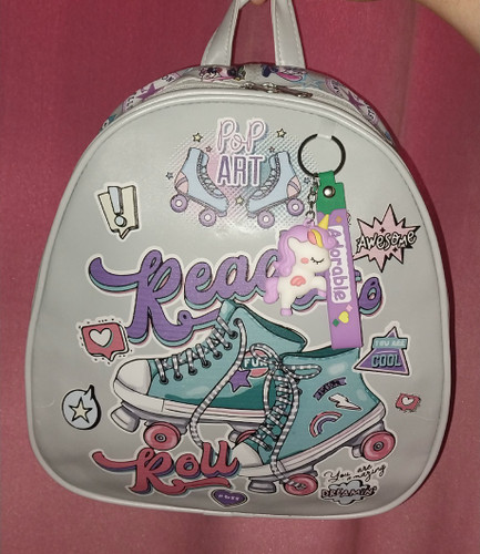 کوله چرم فانتزی دخترانه