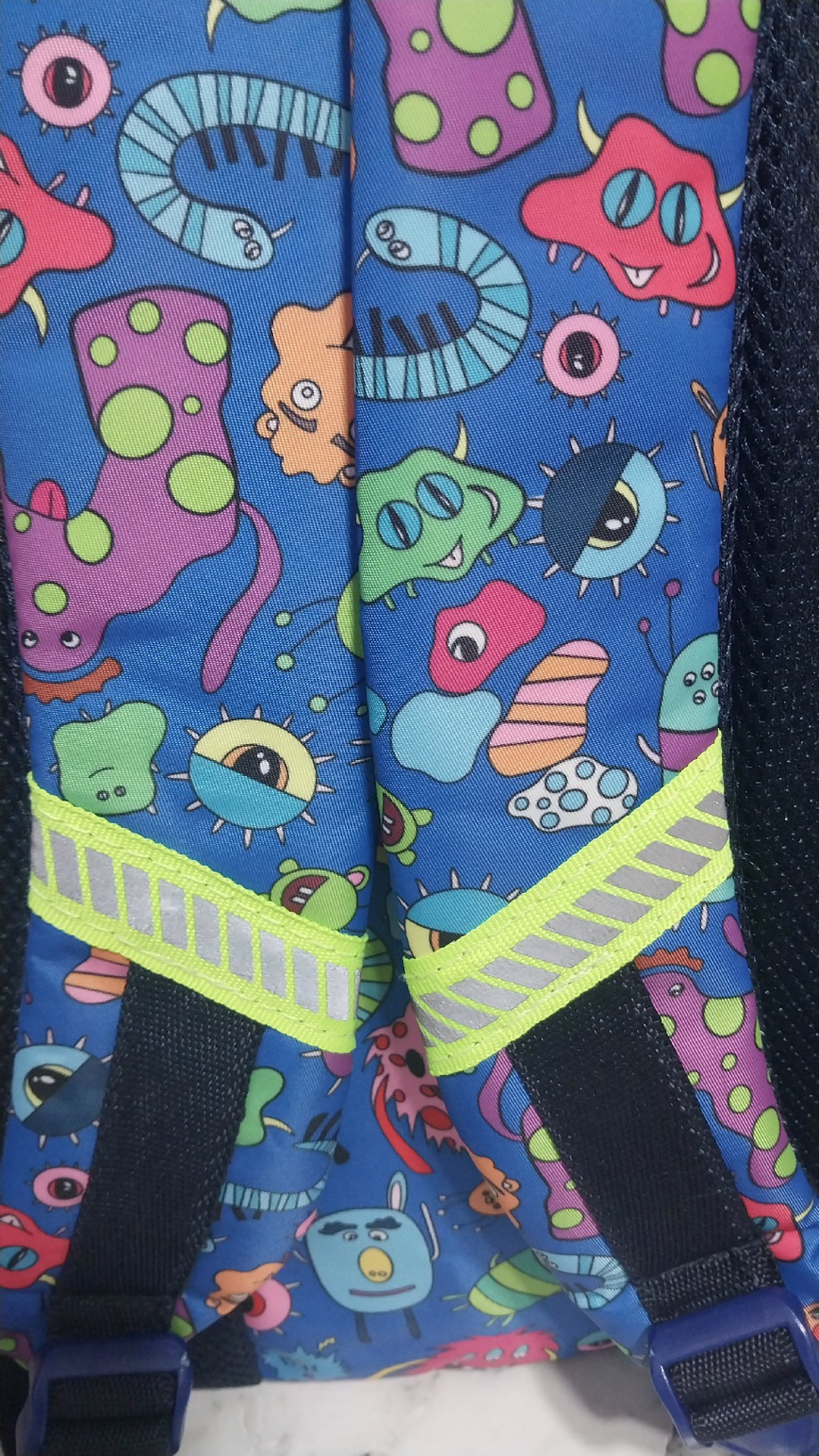 کوله پشتی رنگی مدرسه