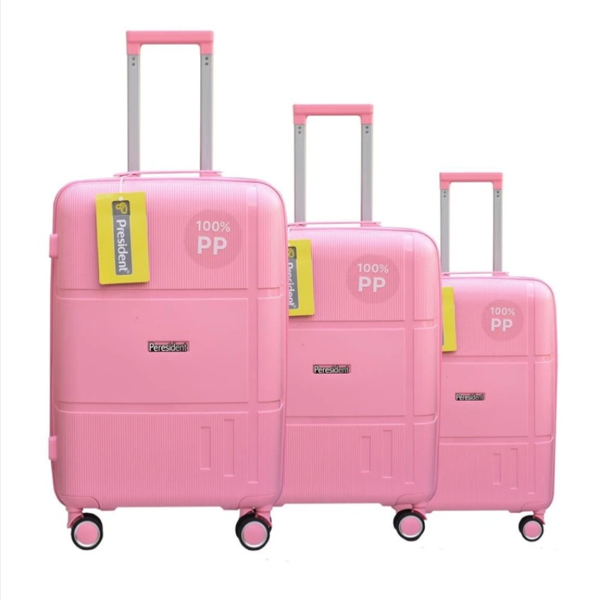 چمدان نشکن پرزیدنت وارداتی ۴ تیکه