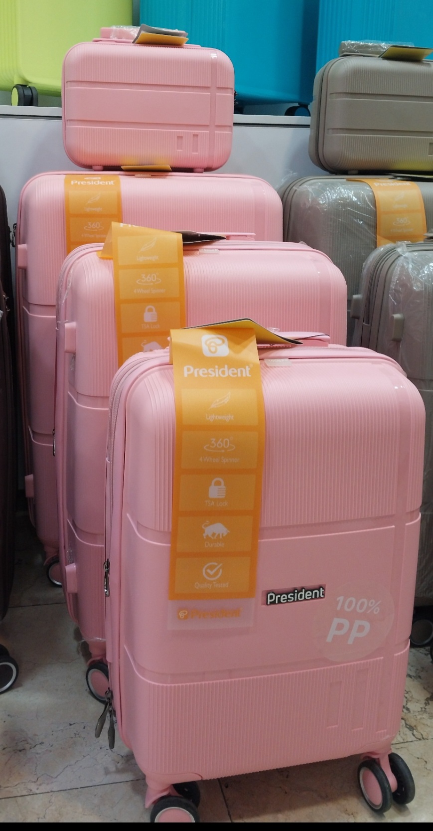 چمدان نشکن مسافرتیpp