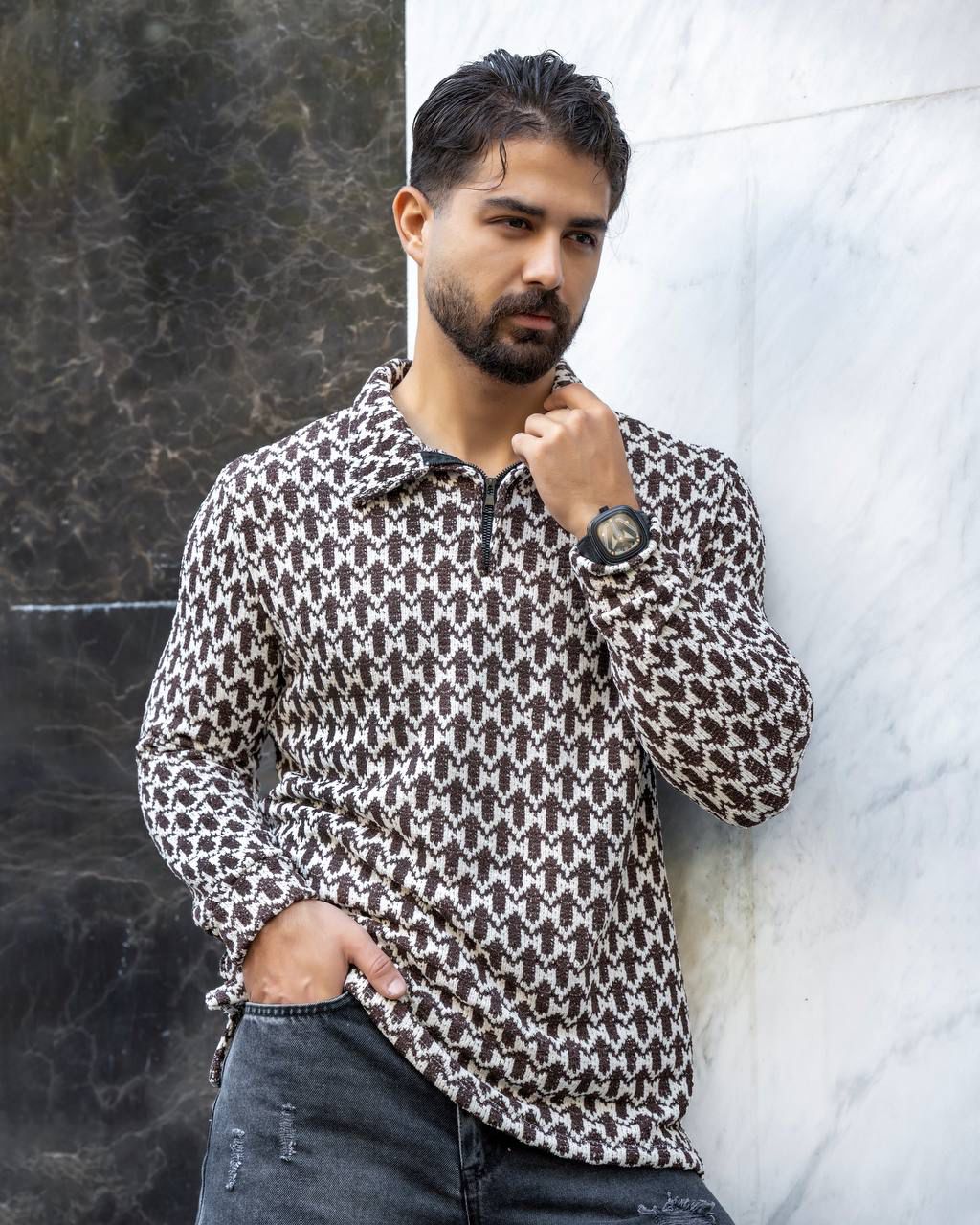 بافت نیم زیپ